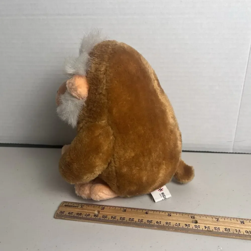 Vintage Mighty Star Baboon Plush Monkey 7
